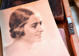 vintage Frauenportrait