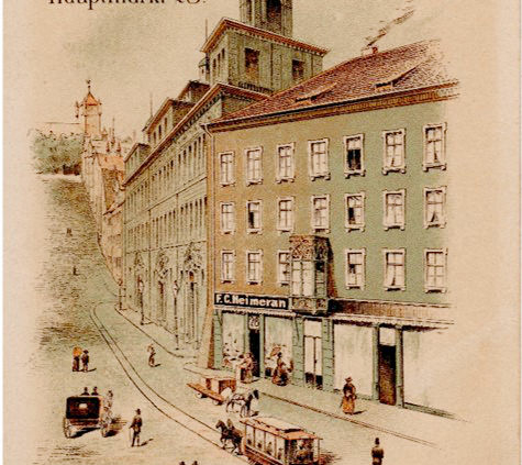 Vintage Werbung Eisenwarenfabrik